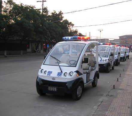 新宇宙電動汽車為邯鄲復興區(qū)提供警車
