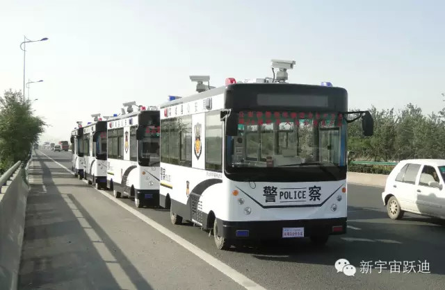 躍迪移動(dòng)警務(wù)室發(fā)車欒城—助力欒城公安，全面防范打擊犯罪