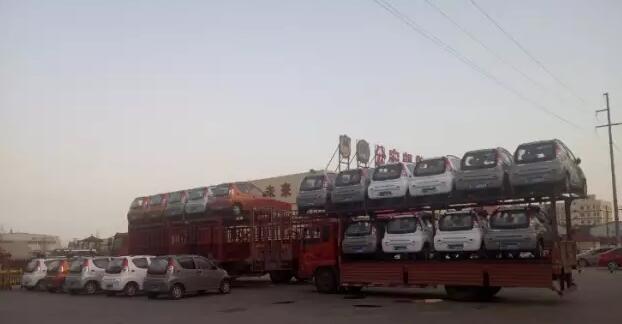 躍迪電動汽車批量發(fā)車滄州——軍工品質(zhì)，是您購買首選