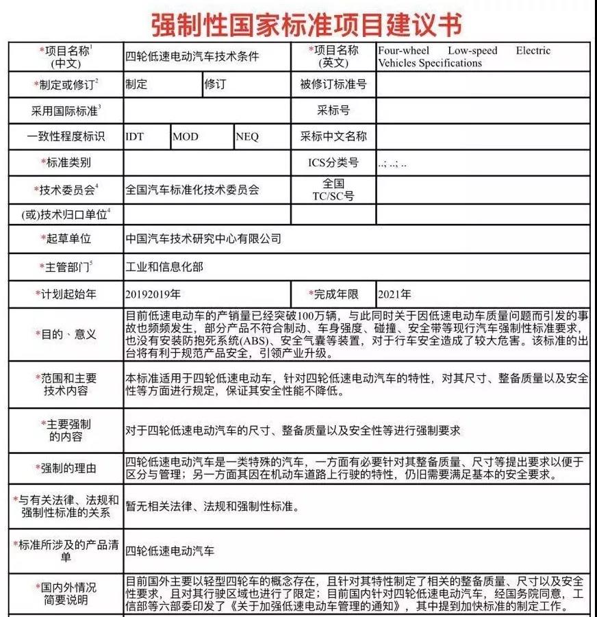 定心丸！低速電動車國標2021年出臺，經(jīng)銷商請放心賣車