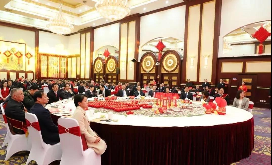 躍迪集團(tuán)董事長(zhǎng)呂洪濤應(yīng)邀出席河北省委、省政府2020年春節(jié)團(tuán)拜會(huì)