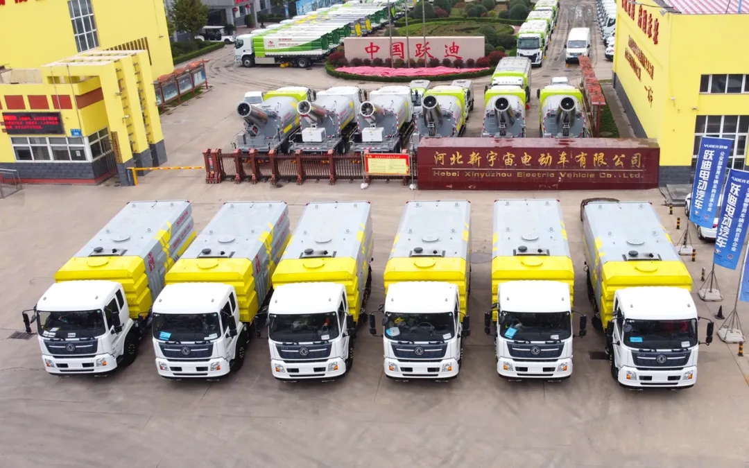 躍迪純電動高壓清洗車—以高壓之力，凈城市之塵