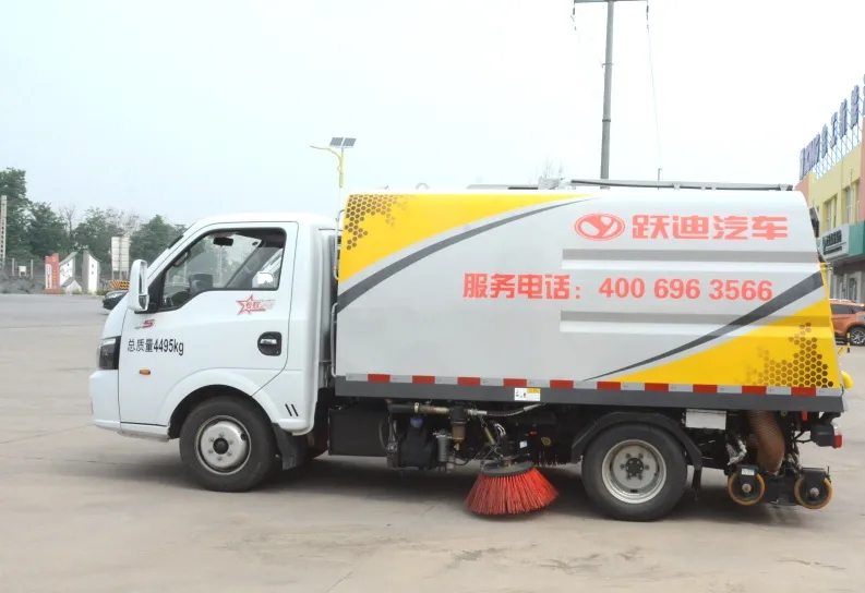 躍迪新能源小型洗掃車｜科技助力，清潔更高效